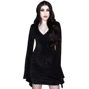 Forbidden Studded Corduroy Dress